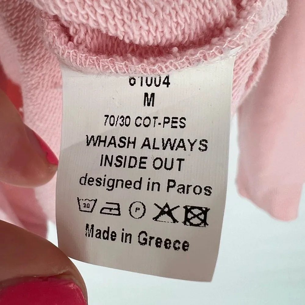 Planet Mushroom Light Pink Sweatshirt M‎ Size M - Image 5