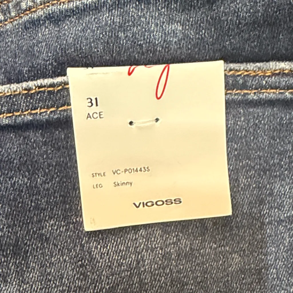 Vigoss Dark Blue Ankle Jeans - Image 8