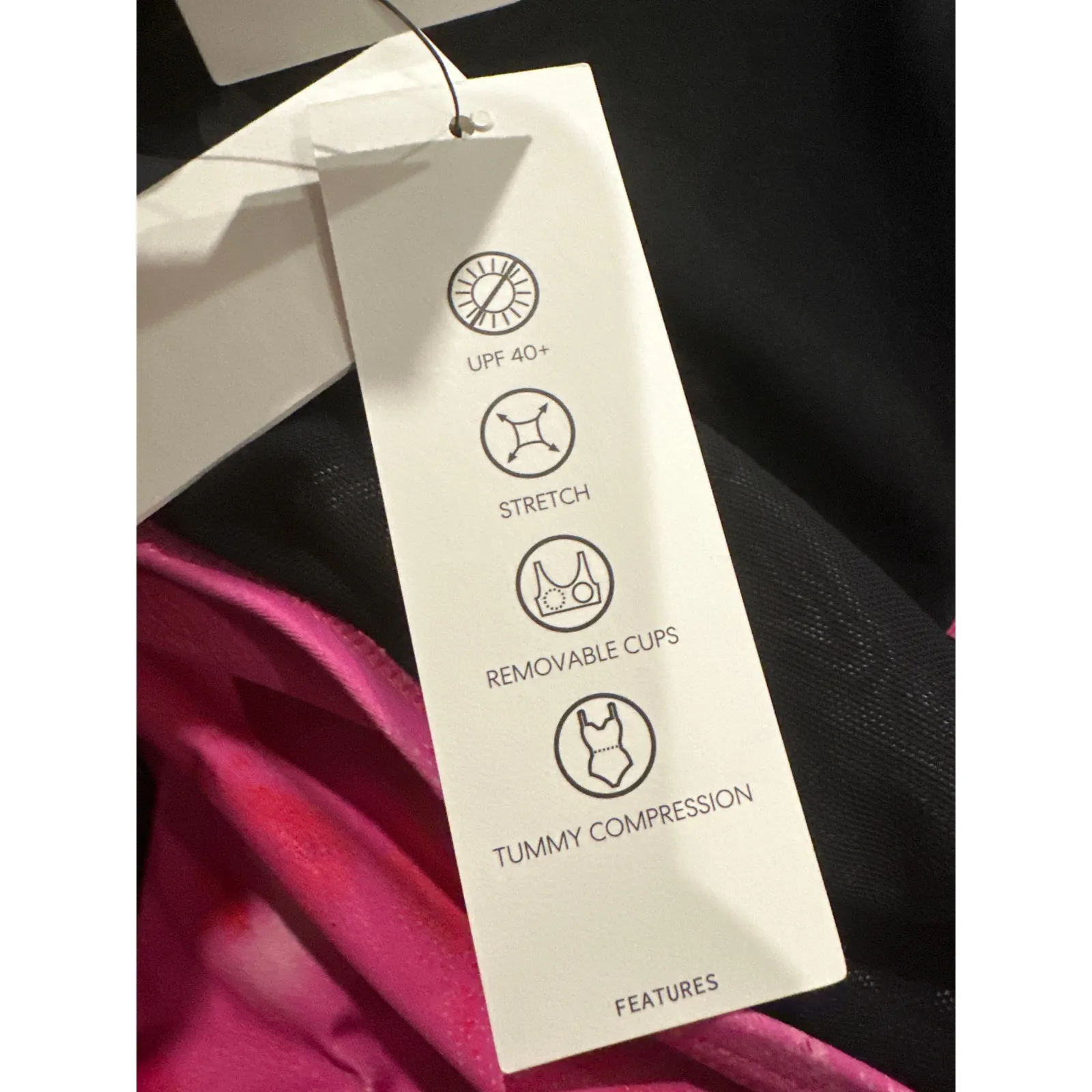 DKNY  Tie-Back Halter-Style One-Piece Swimsuit Size Medium - Image 5