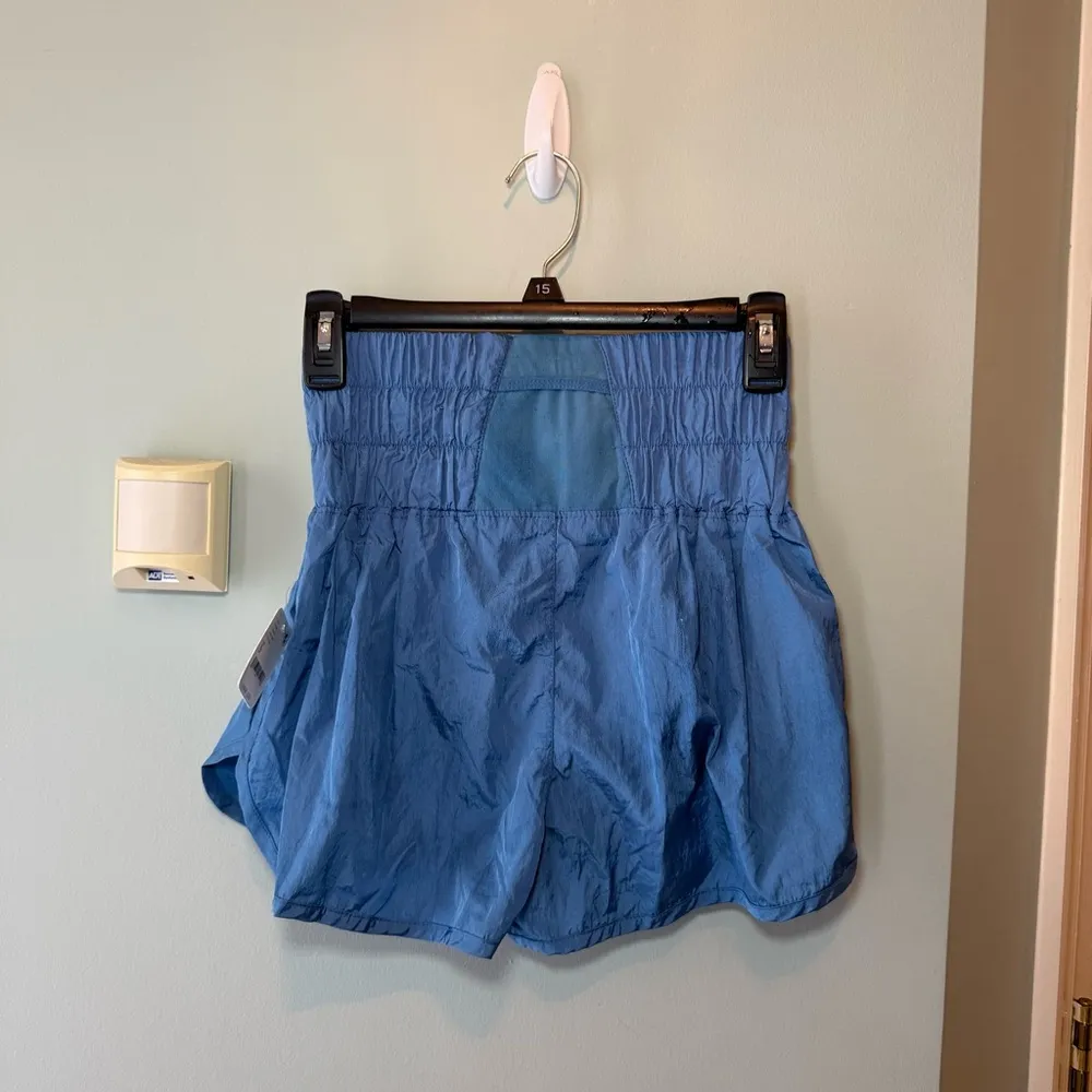 Free People The Way Home Blue Shorts Size Small - Image 2