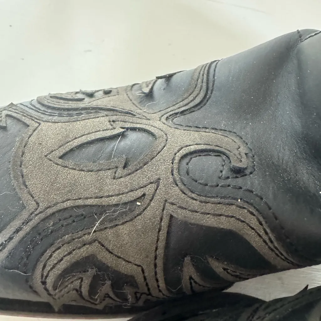 Roper Women's Amelia snip toe western boots size 11 Black - Image 5