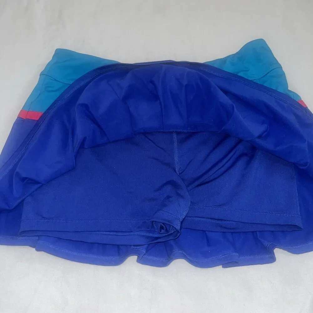 Fila Sweetspot Flirty Tennis Skort Size Large Pickleball Colorblock - Image 3