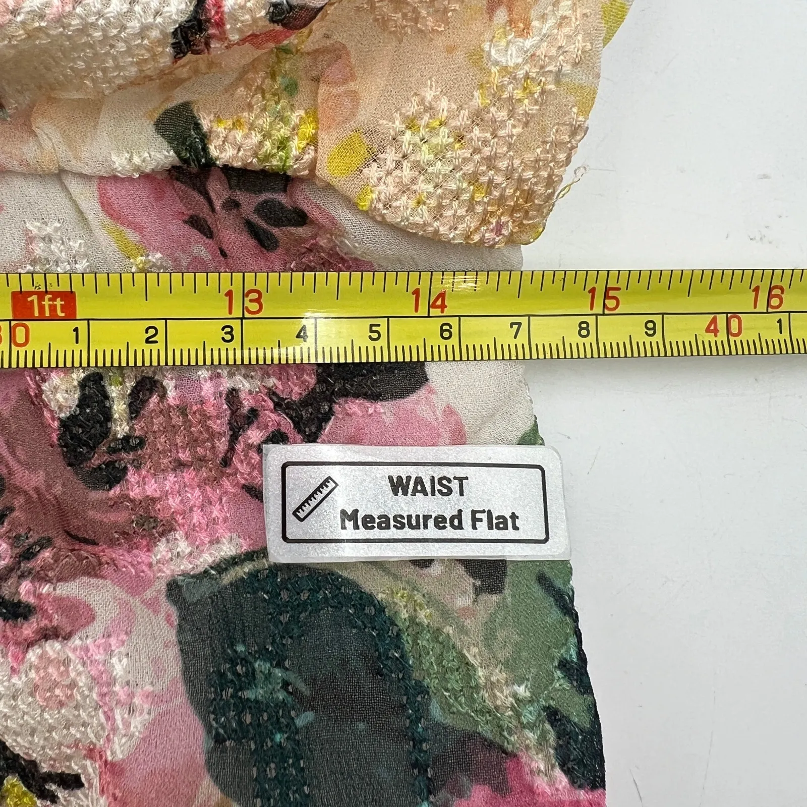 Hemant & Nandita Teien Midi Dress Floral Printed - Image 8