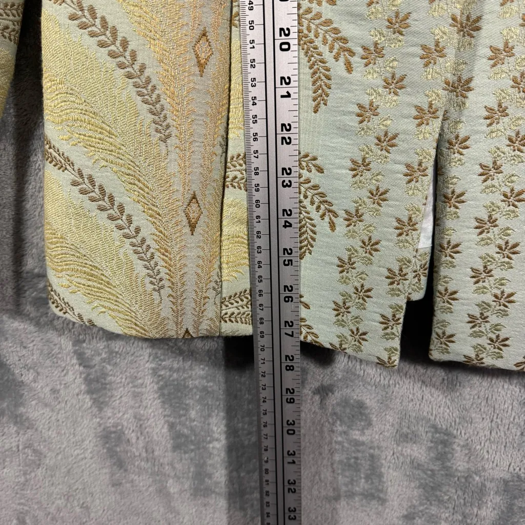 J. McLaughlin Floral Jacquard Brocade Blazer Jacket - Image 9