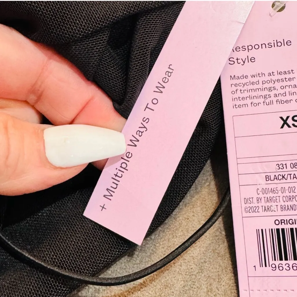 Wild Fable ‘Multiple Ways To Wear’ Dressy Black Ruched Mini Dress - Image 12