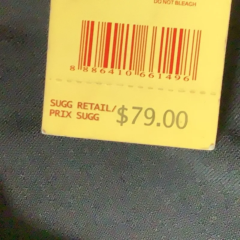 Bacci Size 14 Vintage Designed in Italy Navy Dress Pants Bedazzled Design Waist. Blue - Image 8