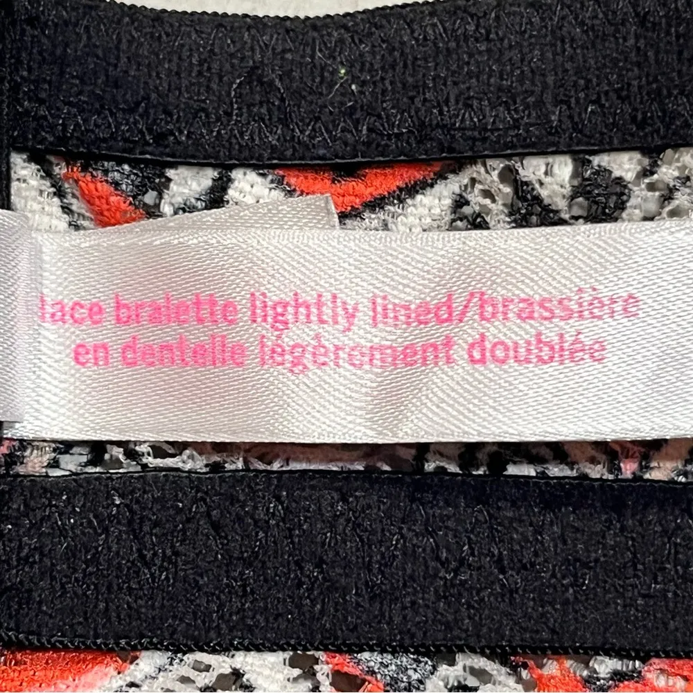 PINK Victoria’s Secret Multi Aztec Lightly Lined Lace Bralette Bra size Medium - Image 9