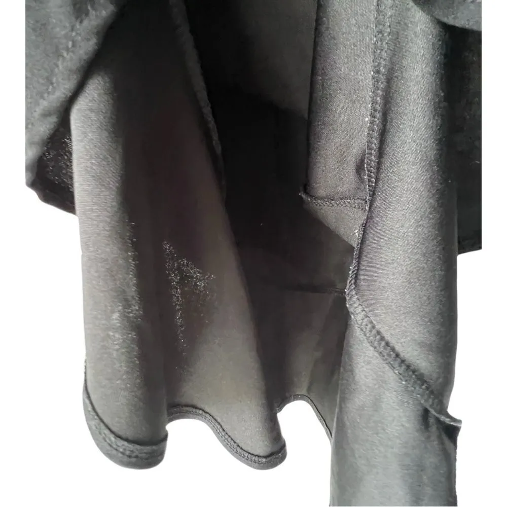 Women's black casual Elegant Dresses for Tie Neck Puff Short Sleeve Office S. - Image 7