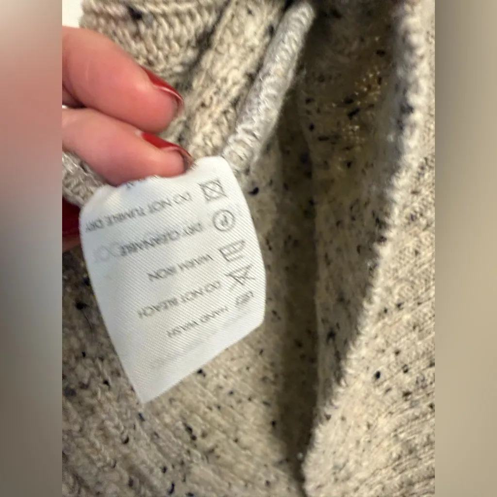 IrelandsEye 100% Merino Wool Cowl Neck
Asymmetric Poncho Cape - Image 5