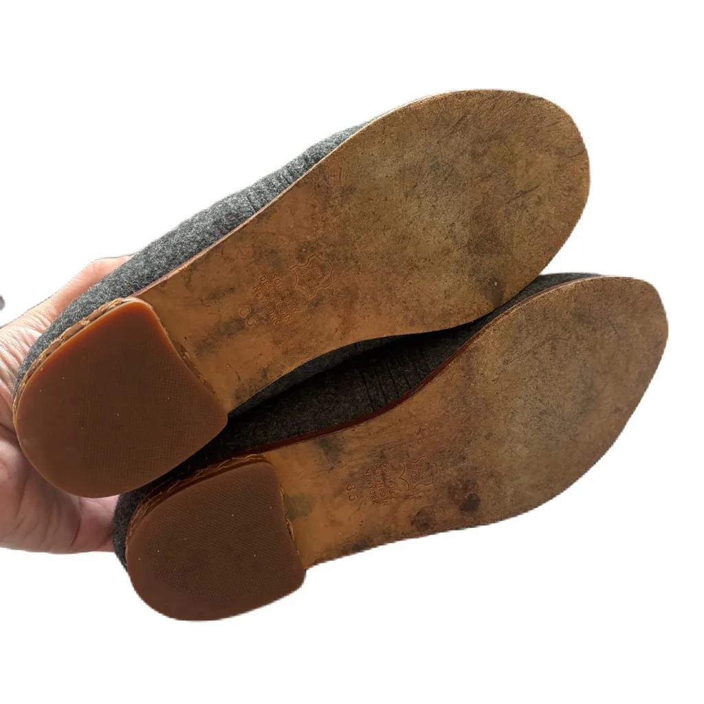 Matt Bernson Gray Wool Loafer Slip On Work Attire Business Casual Size 8.5 Women - Image 6