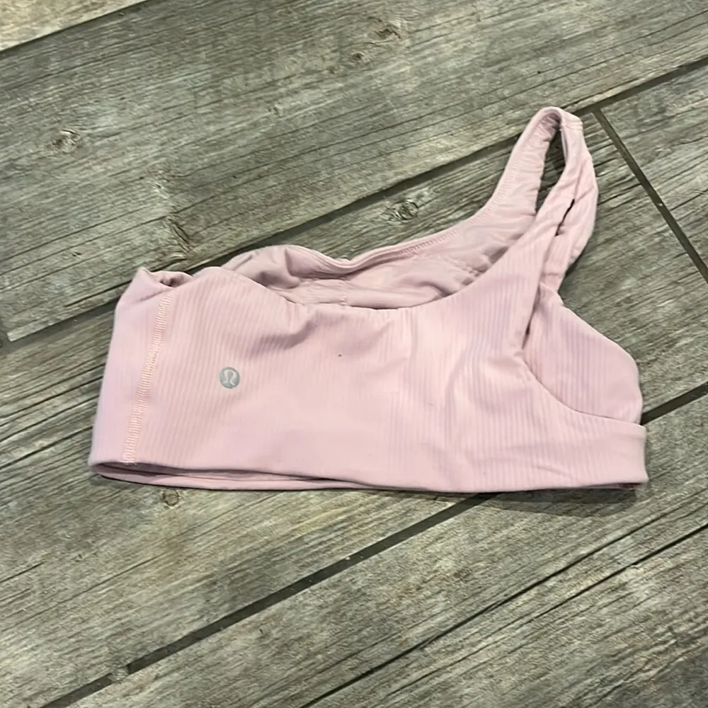 Lululemon Ribbed asymmetrical Yoga Bra - Image 2