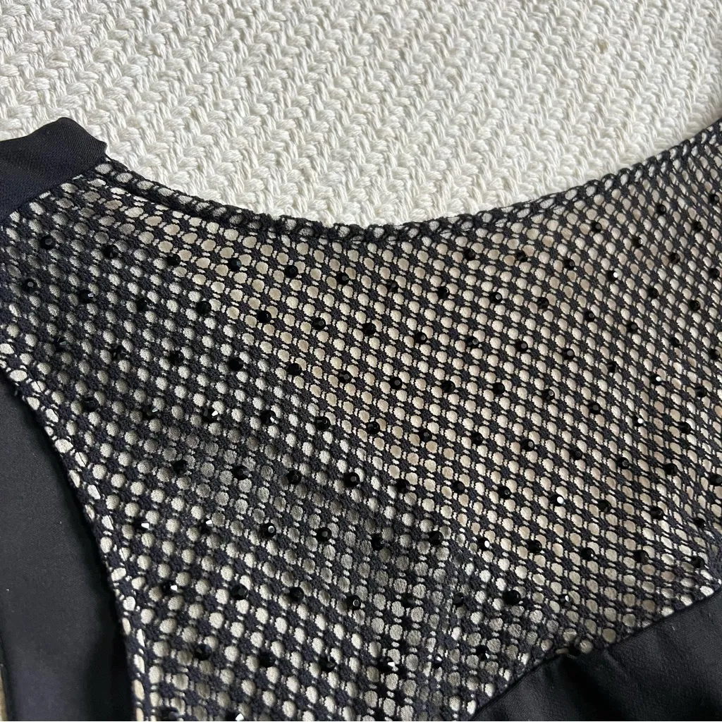 L'AGENCE Bateau Neckline Black Sheath Dress - Image 4