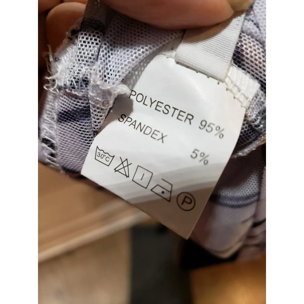 Le Runway Culture Women's White Face Print Crew Neck Long Sleeve Sheath Dress S - Image 10