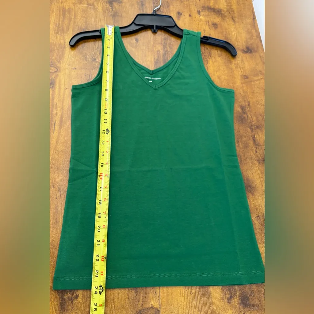NWT Universal Standard Forest Green Tank Top Women's 4XS (00-0 / XS) - Image 6
