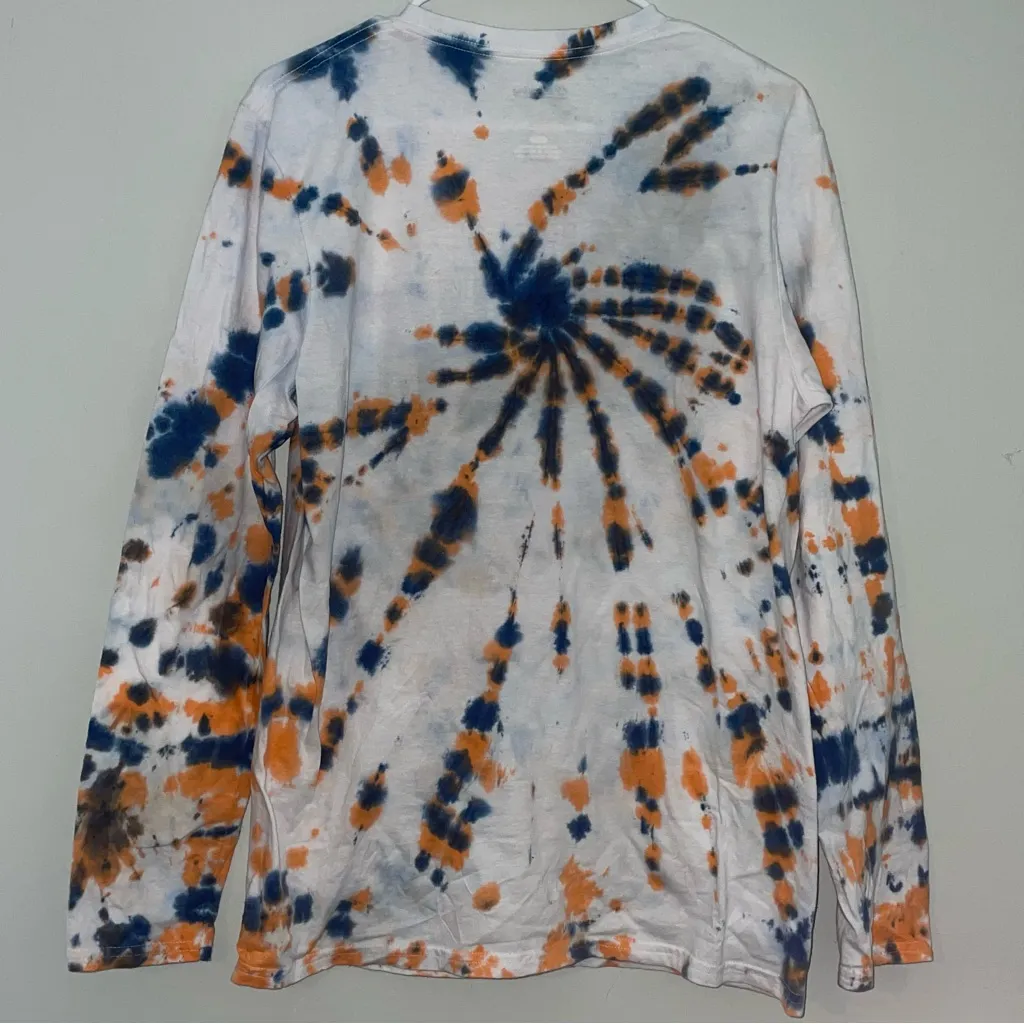 Rhinestone & Tie Dye Florida Gators Longsleeve Orange Size M - Image 3