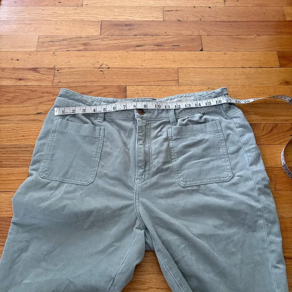 Anthropologie Pilcro Cropped Cords Size 16 - Image 4