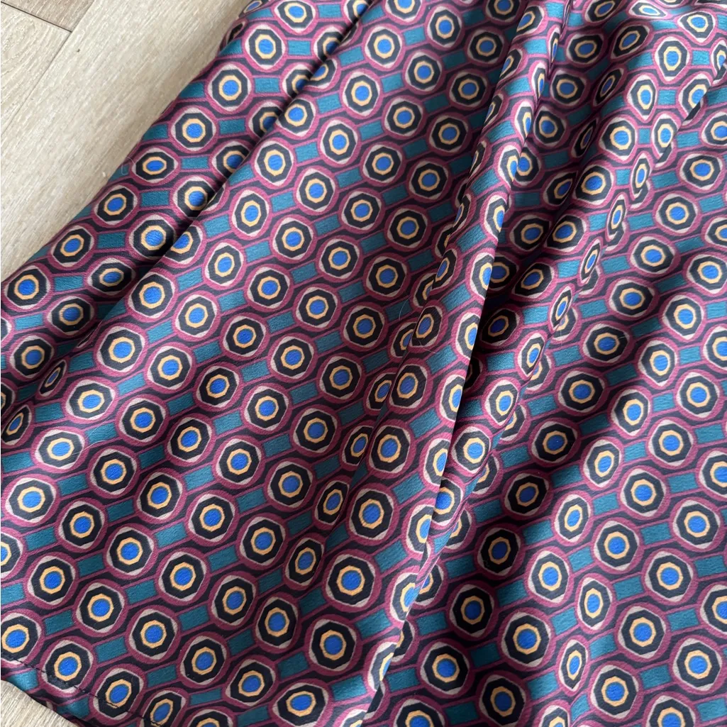 NWT Banana Republic Multicolored Patterned Maxi Slip Dress - Image 3