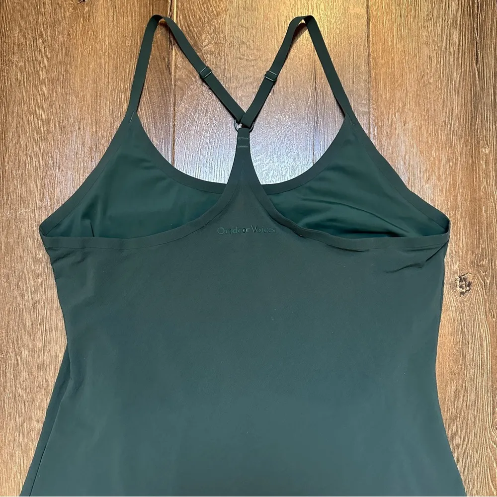 Outdoor Voices The Exercise Dress - Evergreen Green Size Small Adjustable Straps - Image 6