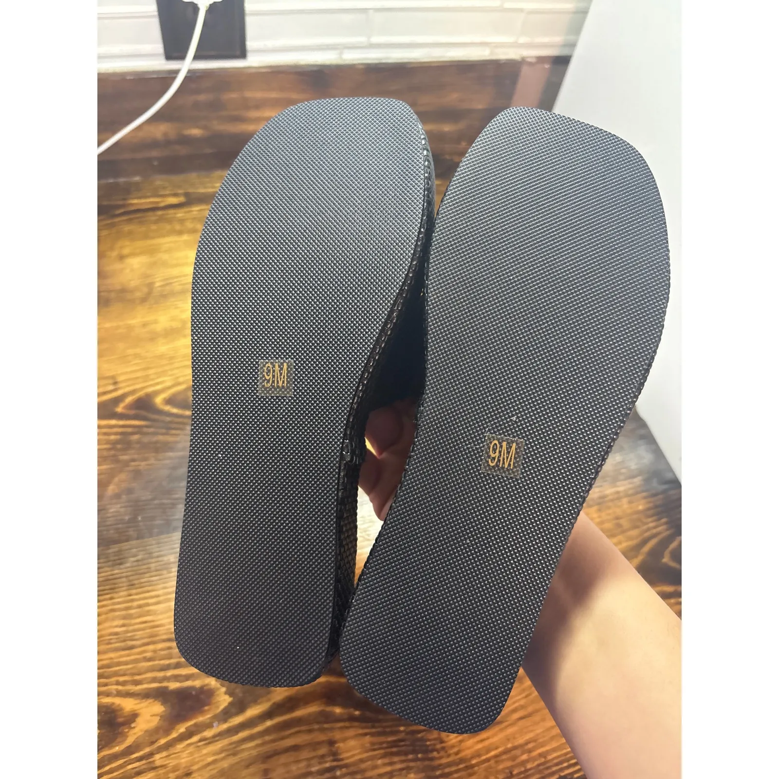 Beach By Matisse Black Platform Sandals Size 9 - Image 7