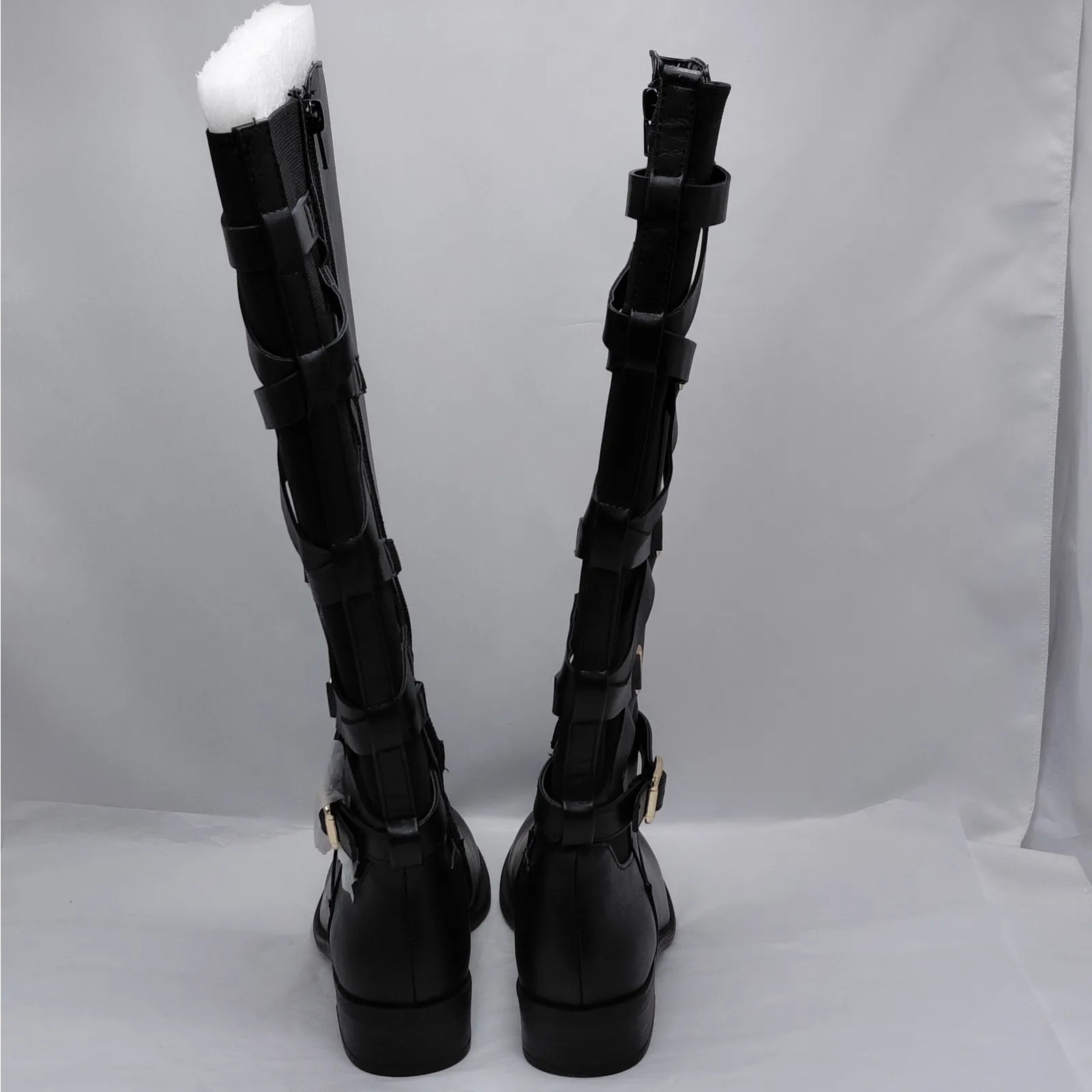 Thalia Sodi Veronika Black Knee High Riding Boots Women’s 5.5 Equestrian Moto - Image 6