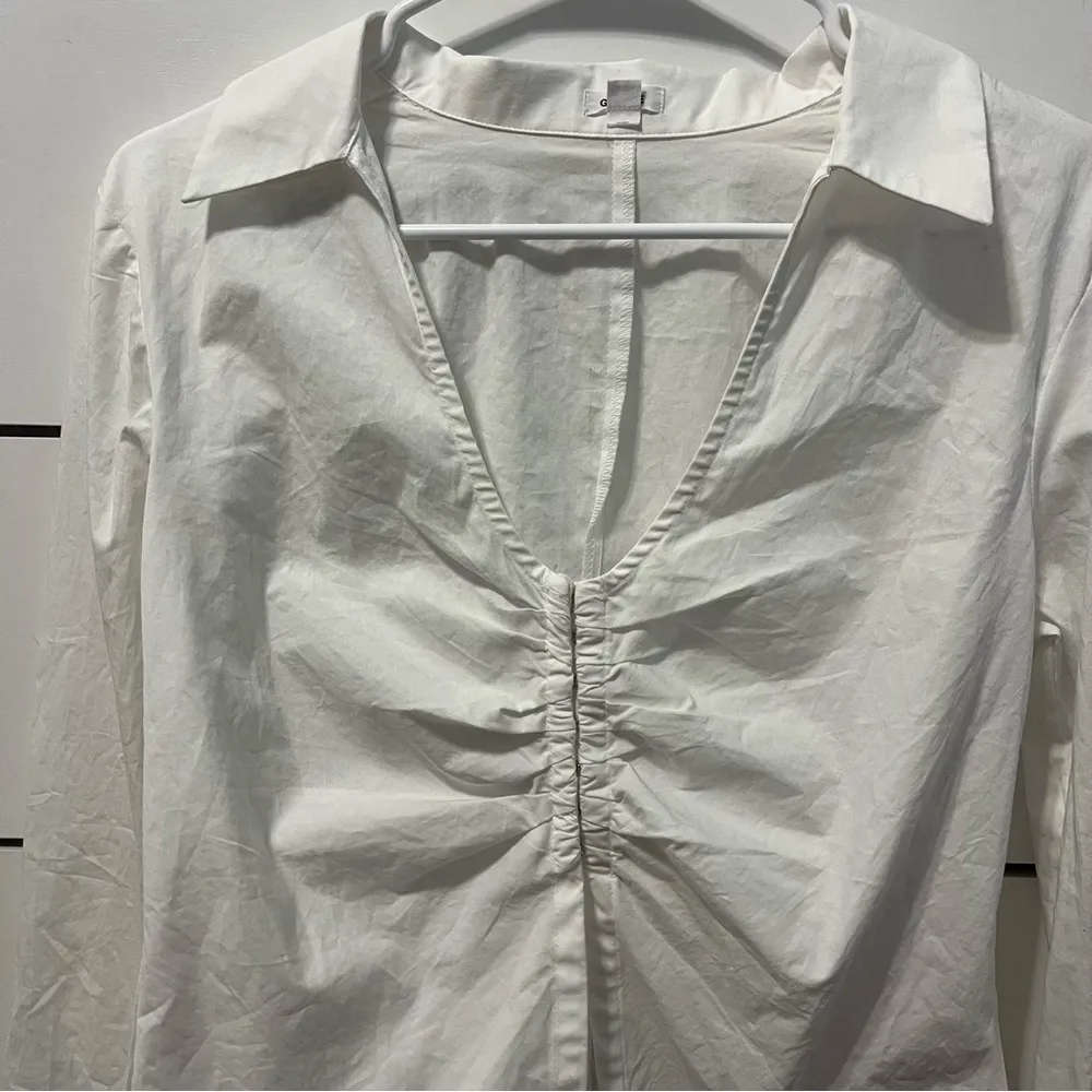 Garage White Alina Flyaway Long Sleeve Top - Image 5