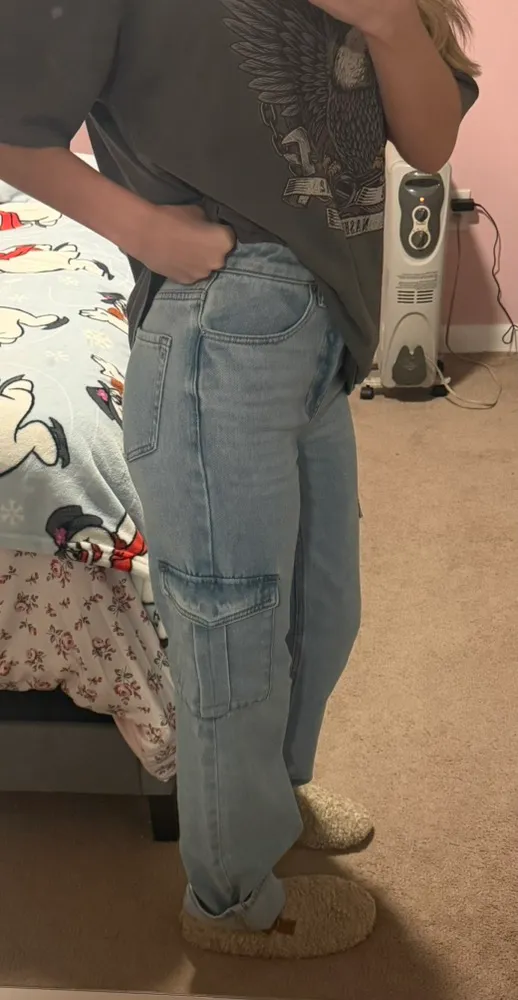 PacSun Cargo Jeans 90s Boyfriend - Image 4