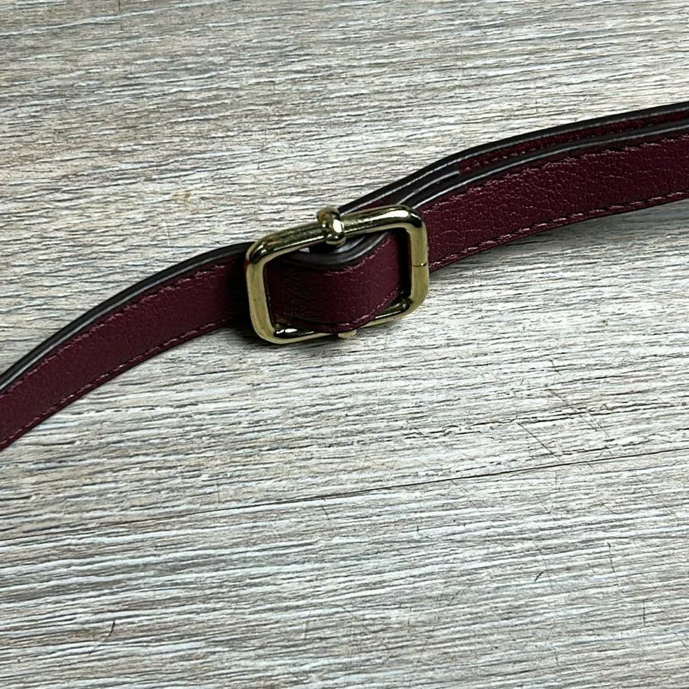 Liz Claiborne Faux Leather Crossbody Bag - Image 4