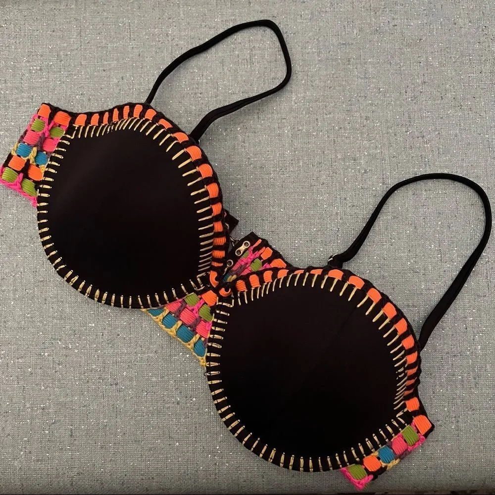 Beach Bunny Bronze Padded Bikini Top‎ - Image 7