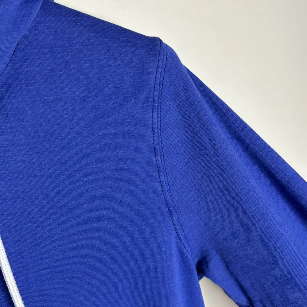 Athleta  Sundown sweatshirt hoodie in Poseidon blue size S - Image 7