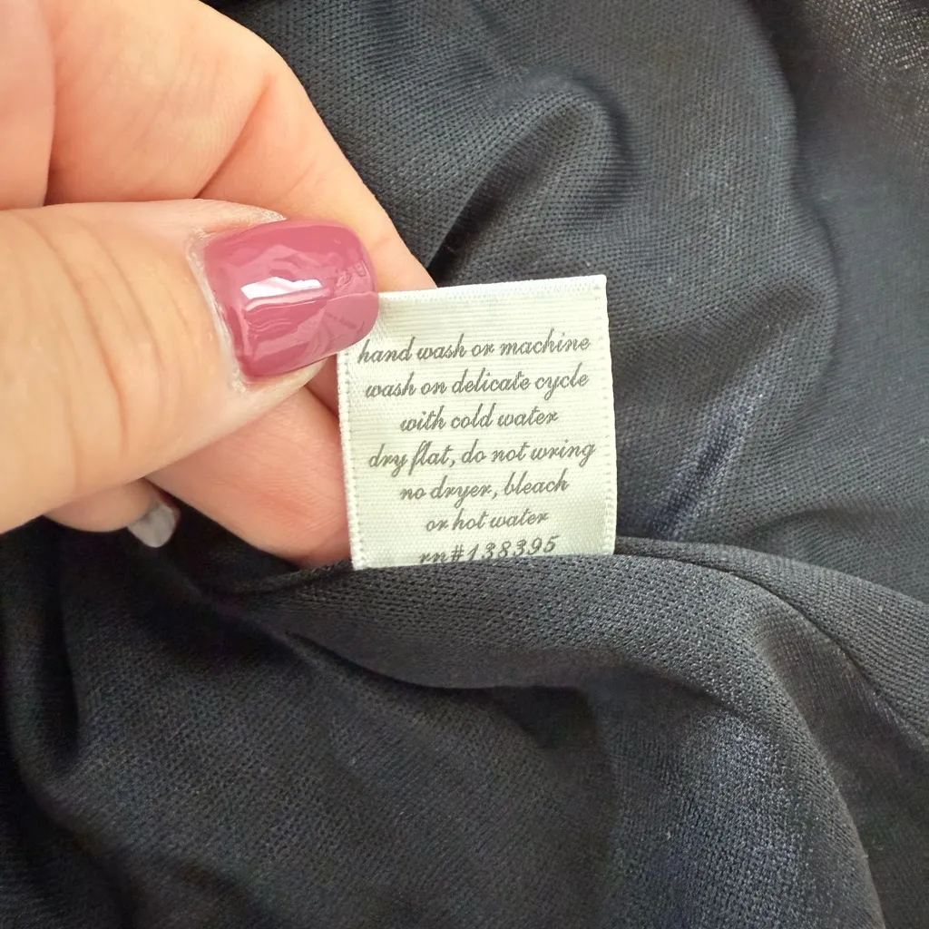 Alya Dress Women's Medium Multi Boho Aztec Bell Sleeve Beaded Scoop Neck - Image 8