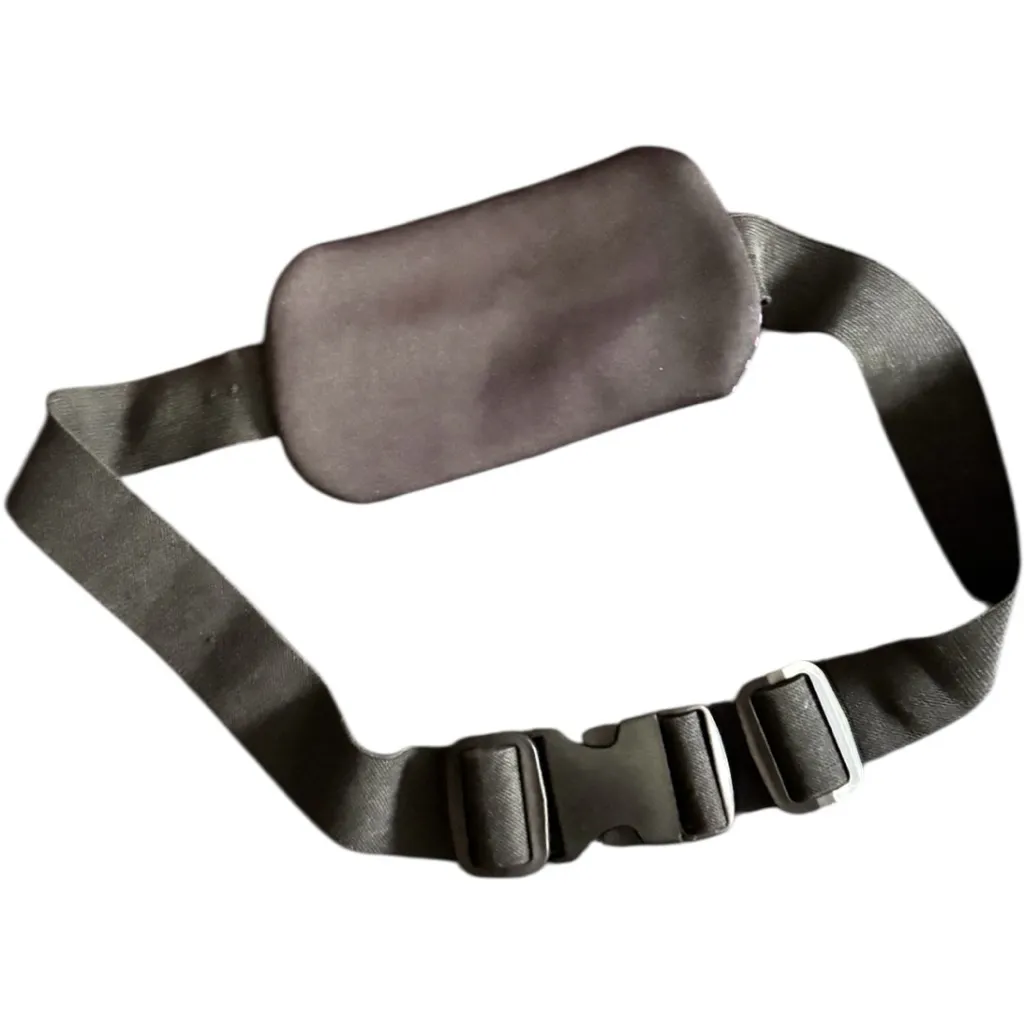 MYTAGALONGS Black and Pink Waist Walking Crossbody Bag - Image 5