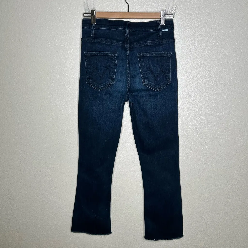 Mother The Hustler Ankle Fray jeans Howling At The Disco Ball 27 Blue - Image 11