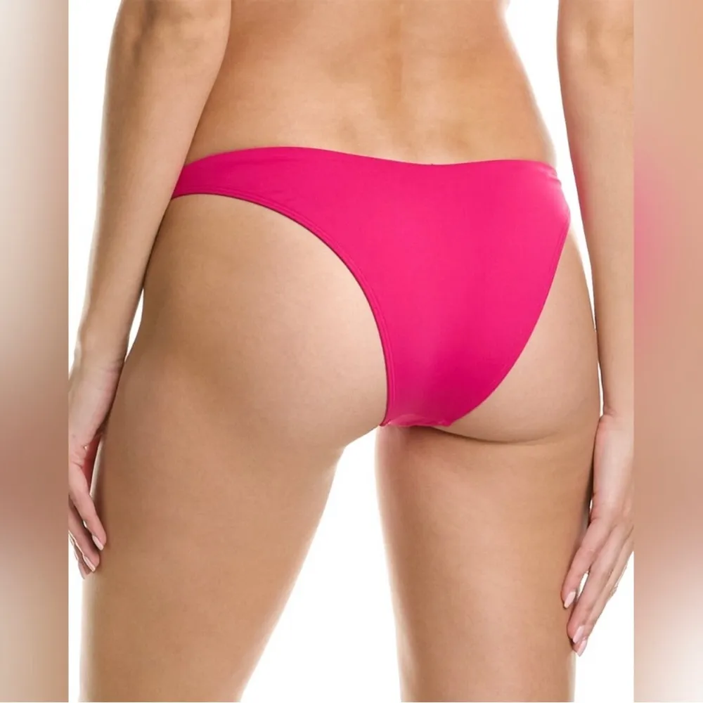 L*Space Ziggy Bikini Bottom in Bougainvillea Pink XL NWT - Image 3