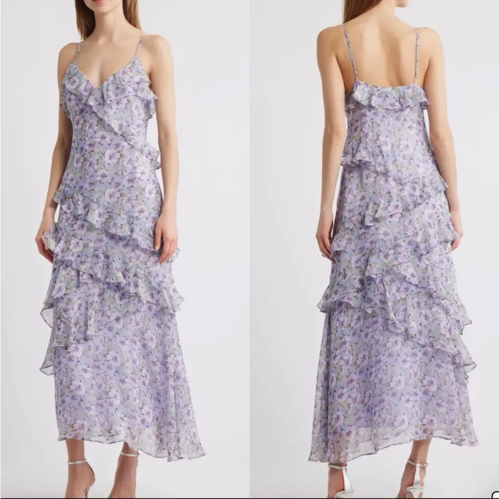 Lulu’s “Luella” Floral Ruffled Maxi Dress - New with Flaws! - Image 2