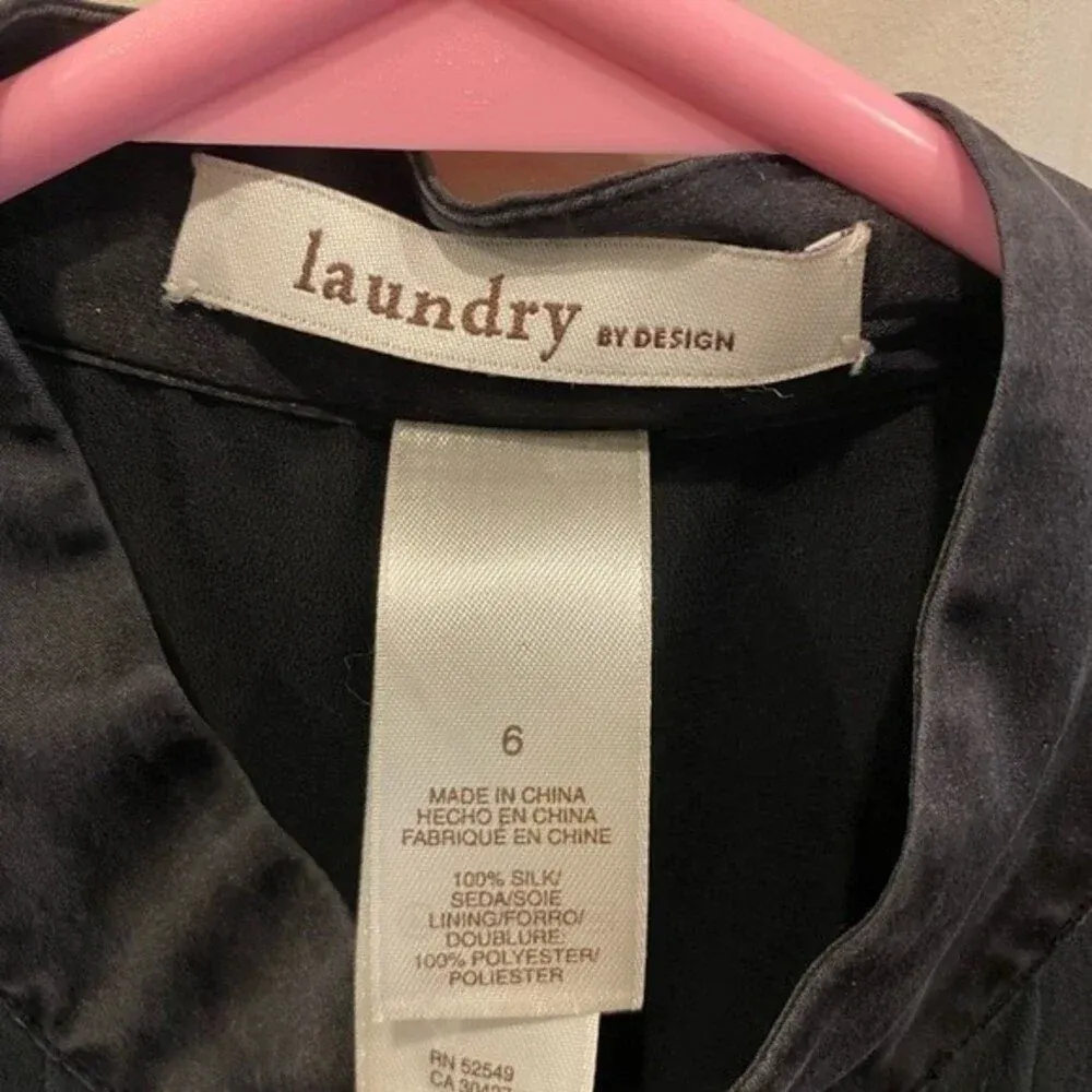Laundry by Design Silk Dress size 6‎ - Image 4