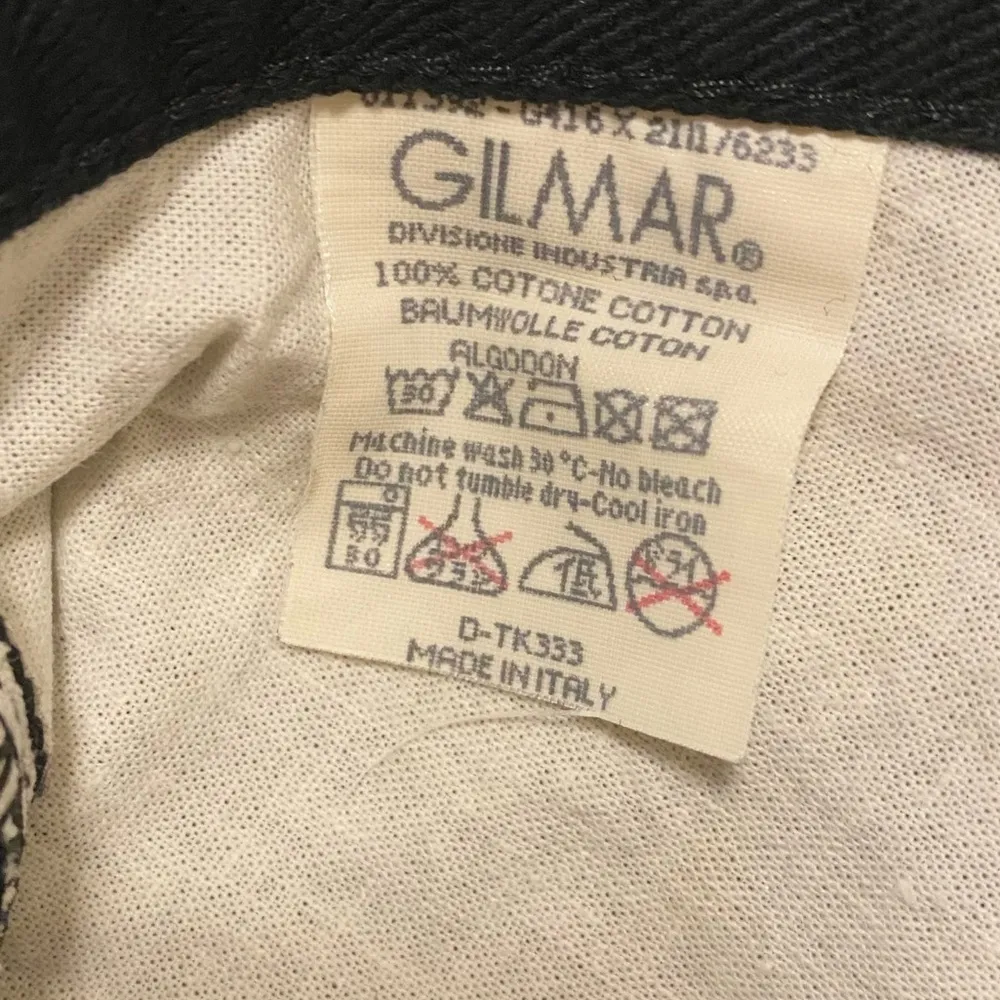 Christian Lacroix Black High Rise Waist Jeans - Image 7