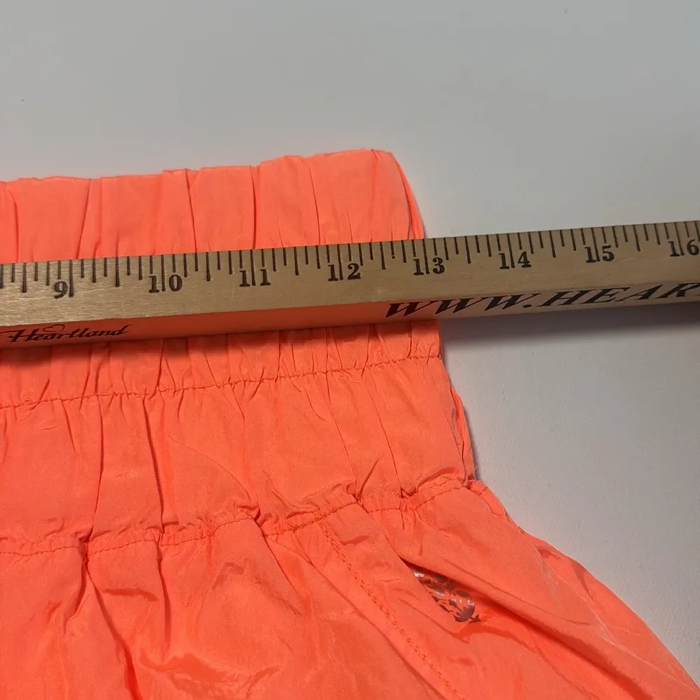 Free People Movement Women's The Way Home Shorts Workout Running Travel Vacation Orange Size M - Image 7