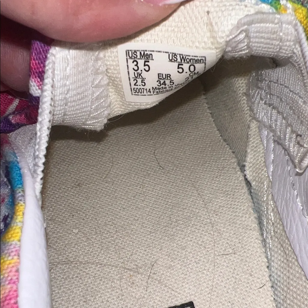 Vans Classic Slip-On Shoes – Tie-Dye Spiral – Women’s 5 / Men’s 3.5 - Image 8