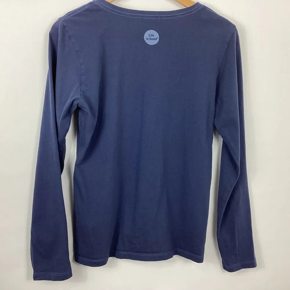 Life Is Good My Friend Dog Shirt Size Small - Image 4