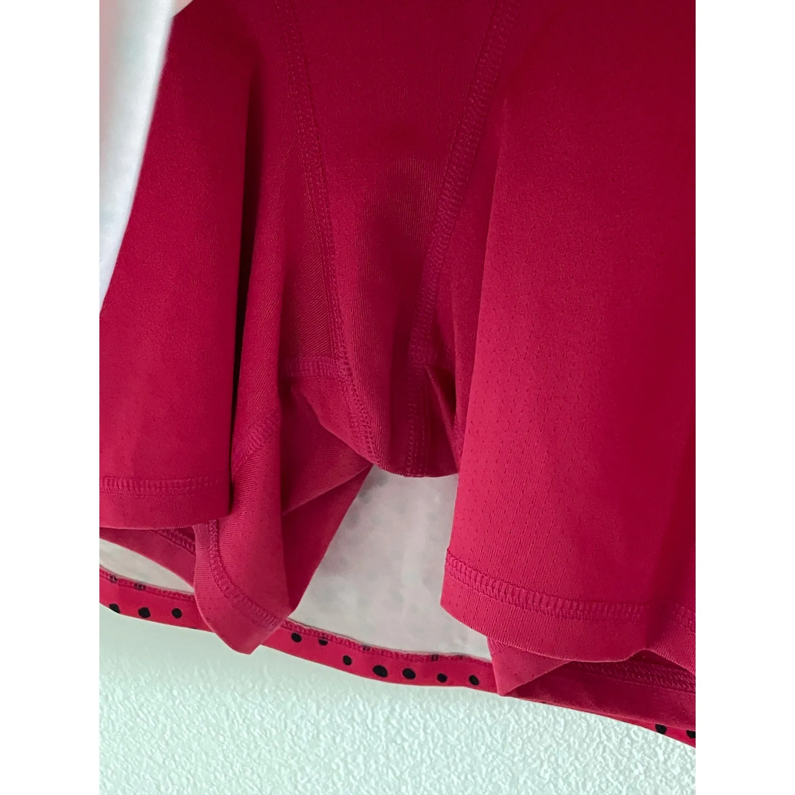 Skirt Sports Pink Polka Dot Athletic Skort Size XS - Image 4