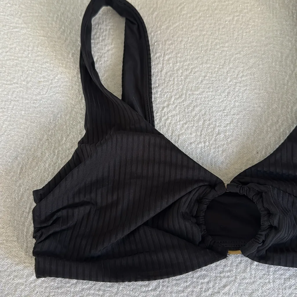 VITAMIN A Skylar Top - Black EcoRib, Size Large, $120 - Image 13