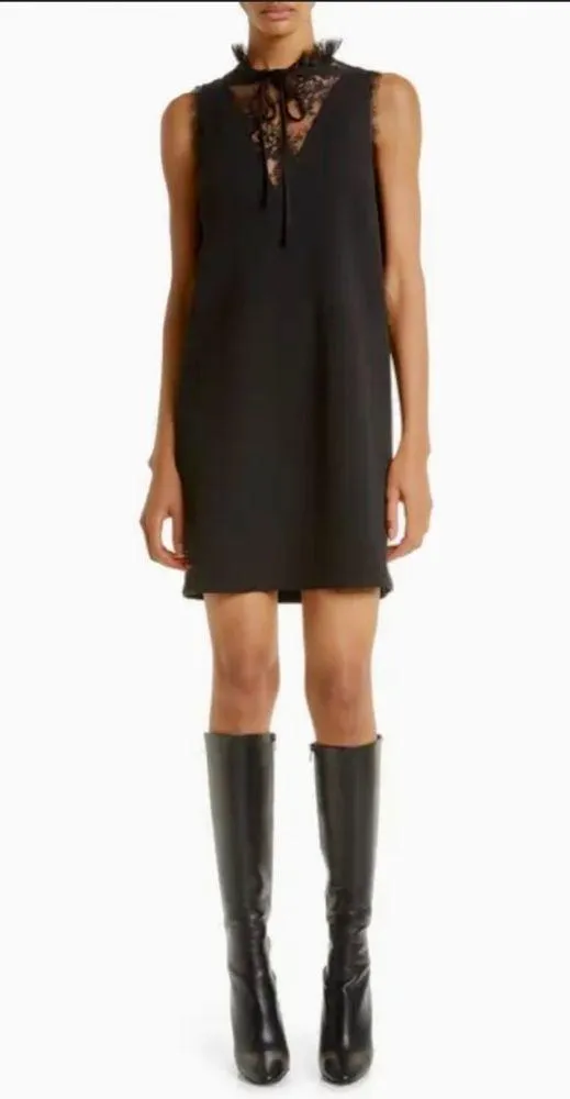 Ted Baker - NWT | Chharis Shift Sleeveless Stretch Dress | US 6/Ted 2 - Black - Image 4