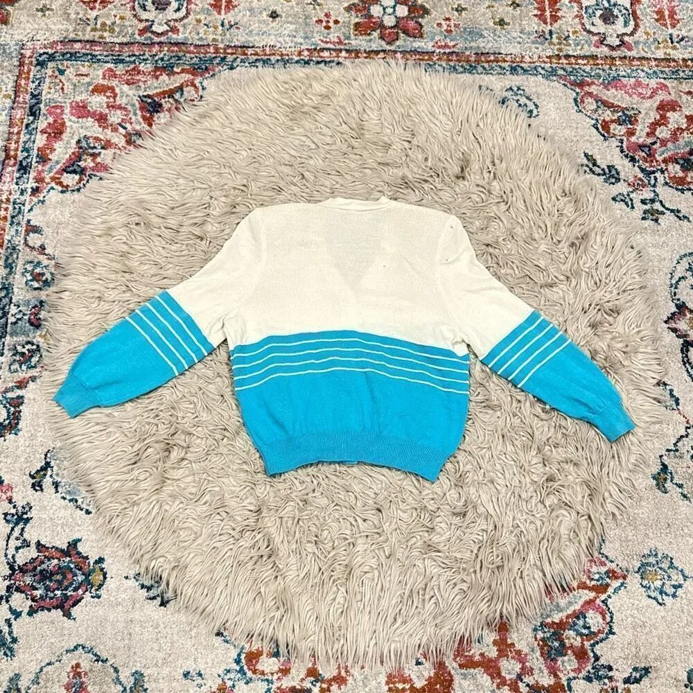 Vintage St. John Sportswear sweater small damaged - Image 6