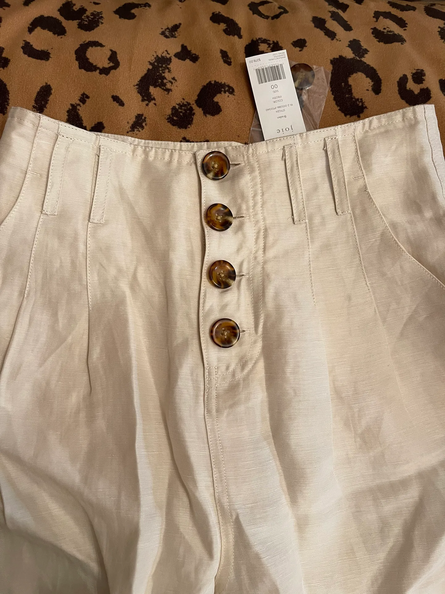 Joie Silk & Linen Pants - Image 8