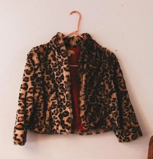 Vera Wang Cheetah Coat - Image 2