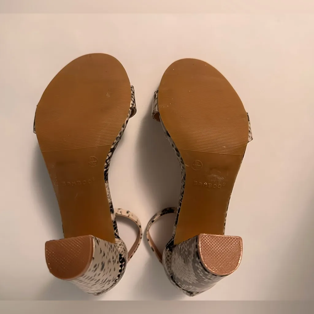 Snake Print Heels - Image 4