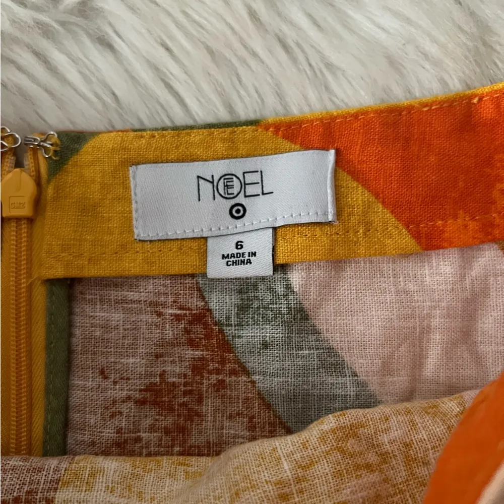 Fe Noel x Target Mini Skirt Orange Size 6 - Image 6
