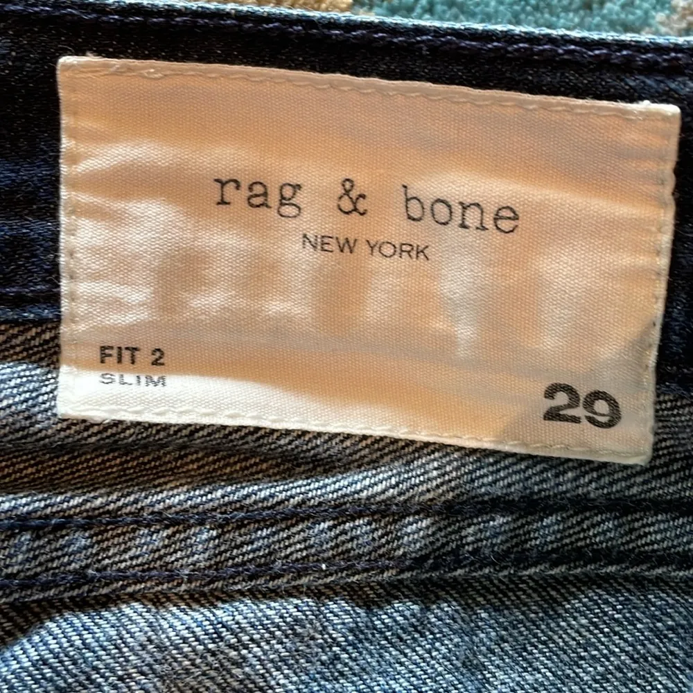 Rag & Bone Slim Fit Jeans - Image 3