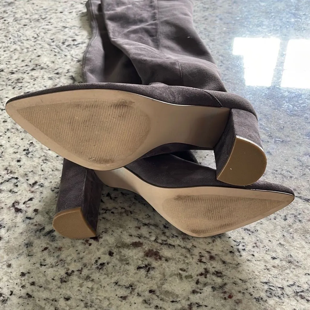 Steve Madden Everly Over the Knee‎ Boot Gray Size 10 - Image 6
