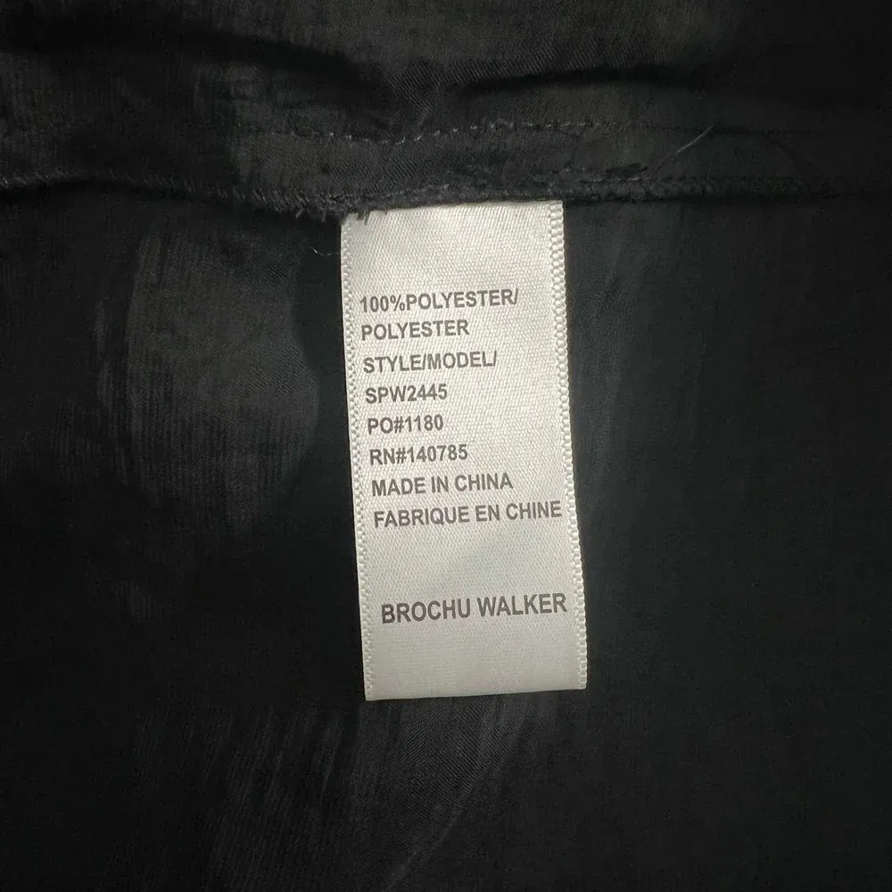 Brochu Walker Black Satin‎ Sleeveless Tank Dress Size US XS - Image 11